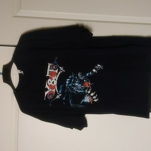 Y & T Concert T-shirt Black Tiger World Tour